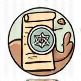 Support icon representing permits and permissions