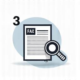 Icon representing searching FAQs